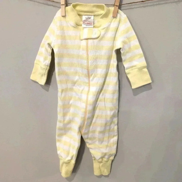 Hanna Andersson Pajamas size 0-6 Months‎ Organic Cotton Stripes Gender Neutral - Picture 1 of 3